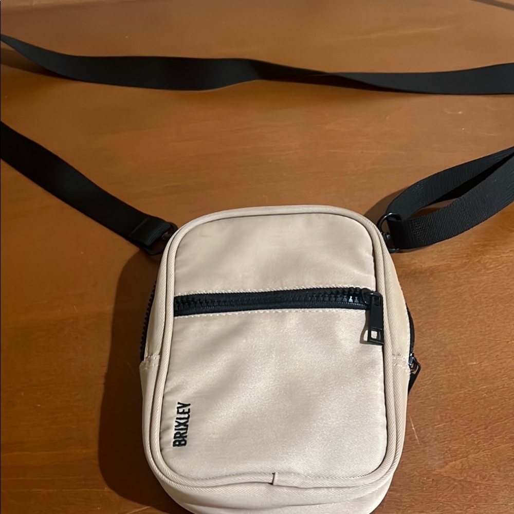 Beige Crossbody bag